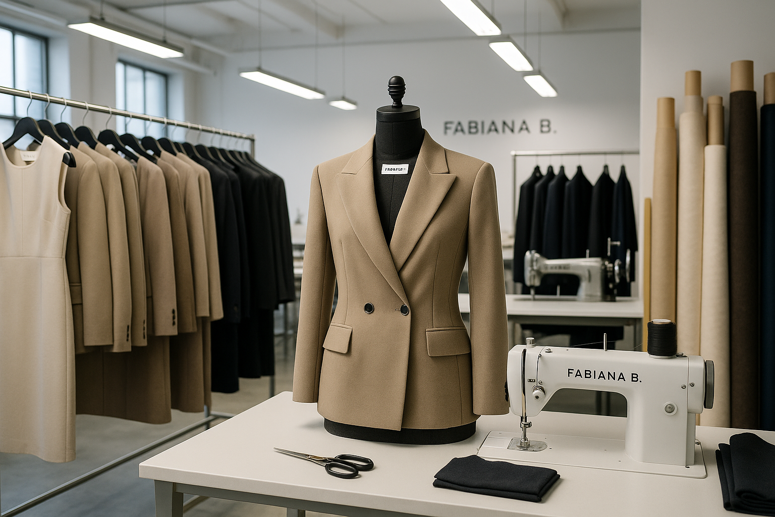 Produzione di abbigliamento Con marchio Fabiana B