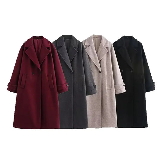 Autumn New Women's Clothing Style Fashionable Tri color Luxury Loose